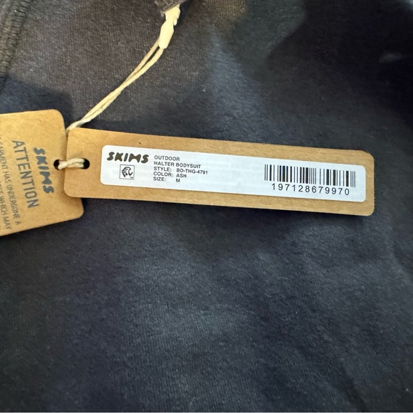 SKIMS OUTDOOR HALTER BODYSUIT - Picture 6 of 10